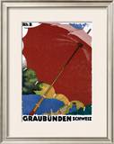 Graubunden, Schweiz Framed Giclee Print by Augusto Giacometti