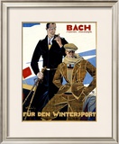 Bach, Fur den Wintersport Framed Giclee Print by Julius Ussy Engelhard
