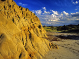 Badlands of Theodore Roosevelt National Park, North Dakota, USA Photographic Print by Chuck Haney