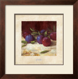 Plums Prints by Richard Boyer