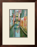 Boat Under the Bridge Posters by Mary Stubberfield