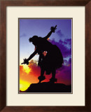 Red Sunset Posters by Ronald Laes