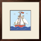 Pirates Ahoy Prints by Sarah Battle