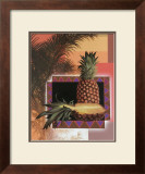 Pineapple Palm Prints by T. C. Chiu