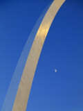 Gateway Arch at Dusk, Jefferson National Expansion Memorial, St. Louis, Missouri, USA Photographic Print by Scott T. Smith