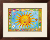 Sun and Moon Prints by Cora Yee