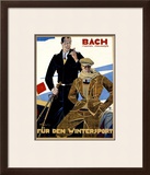 Bach, Fur den Wintersport Framed Giclee Print by Julius Ussy Engelhard