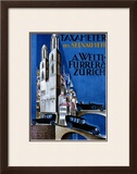 Taxameter A Welti-Furrer AG, Zurich Framed Giclee Print by Morach 