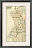 Iowa, c.1838 Framed Giclee Print by L. Judson