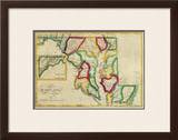 State of Maryland, c.1827 Framed Giclee Print by Robert Desilver