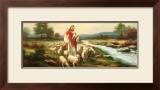 Jesus the Shepherd Prints by Myung Bo