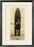The Surf-Rider Hawaii Framed Giclee Print by Ray Jerome Baker