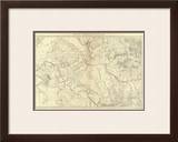 Western Colorado and Part of Utah, c.1881 Framed Giclee Print by F. V. Hayden