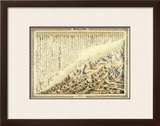 Mountains & Rivers, c.1856 Framed Giclee Print by G. W. Colton