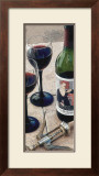 Mademoiselle's Cabernet Print by Tracey Renee