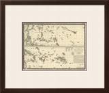 Polynesia, c.1827 Framed Giclee Print by Adrien Hubert Brue