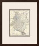 Russia, European, c.1861 Framed Giclee Print by Alexander Keith Johnston