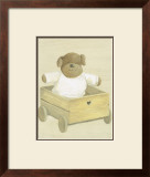 Dog in Wagon Posters by Catherine Becquer