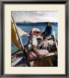 Afternoon Sea Breeze Poster by Albert Edelfelt