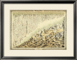 Mountains & Rivers, c.1856 Framed Giclee Print by G. W. Colton