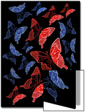 Butterfly Backgrounds Pattern Prints by Claire Morgan