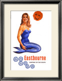 Eastbourne, Suntrap of the South, BR Poster, 1961 Framed Giclee Print by Pursell 