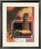 Pineapple Palm Prints by T. C. Chiu