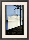 Rotterdam Lloyd Framed Giclee Print by Johann Von Stein