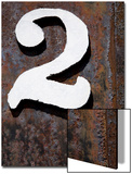Nevada, White Pine County, East Ely, Nevada Northern Railway Museum, Numbers on Rail Stock Prints by Deon Reynolds
