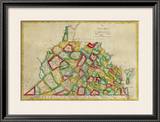 State of Virginia, c.1827 Framed Giclee Print by Robert Desilver