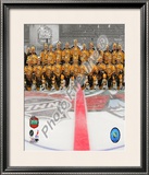 The Boston Bruins Team Photo 2010 NHL Winter Classic Framed Photographic Print