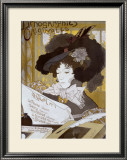 Lithographies Originales Framed Giclee Print by Georges de Feure