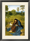 Jean Baptiste au Desert Vers 1580 Poster by Gerard De St. Jean 