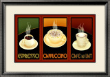 Gourmet Coffee Framed Giclee Print