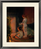 After the Bath, c.1890 Print by Paul Peel