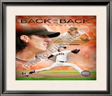 Tim Lincecum 2009 National League Cy Young Award Winner Framed Photographic Print