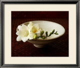 Freesia and Bowl Prints by Florence Rouquette