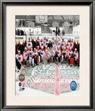The Philadelphia Flyers Team Photo 2010 NHL Winter Classic Framed Photographic Print