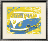 Vintage VW Bus Posters by Michael Cheung