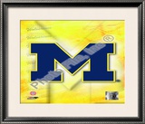 2009 University of Michigan Team Logo Framed Photographic Print