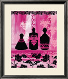 Perfume Bottle Sil. Posters by Karin Tye Bentley