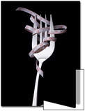 Fork with Measuring Tape Wrapped around It Posters by Laura Johansen