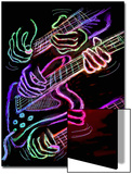Hot Hands Playing Guitar Posters by E.A. 