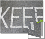 Conceptual Image, Keep Green Poster by John Churchman