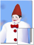 Portrait of Happy Clown Posters by R.I.L. 