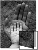 Two Hands Posters by E.S. 