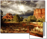 Bell Rock and Courthouse Butte, Sedona, Arizona, USA Posters by Rich LaPenna