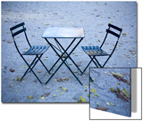 Two Chairs and Table Prints by Eric Anthony Johnson