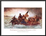 Washington Crossing the Delaware, c.1851 Prints by Emanuel Gottlieb Leutze
