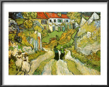 Stairway at Auvers Print by Vincent van Gogh